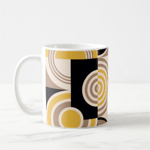 Modern geometric abstract pattern. Vintage design Coffee Mug