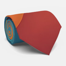 Modern Geometric Abstract Tie