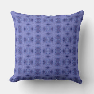 Modern Geometric Art Violet Purple Throw Pillow