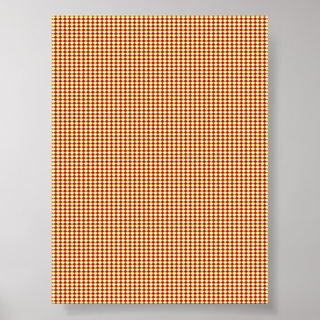 Modern Geometric Back to School Pattern Poster (Front)