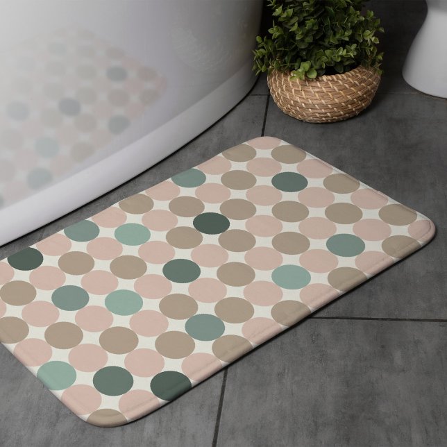 Modern Geometric Bath Mat for Everyday Bathrooms (Creator Uploaded)