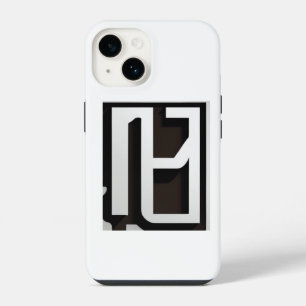 Modern Geometric Black and White Phone Case