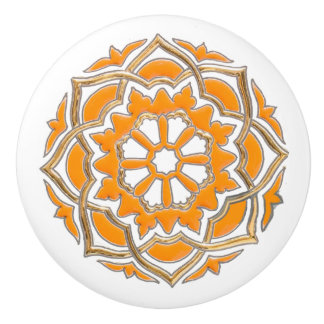 Modern Geometric Ceramic Knob