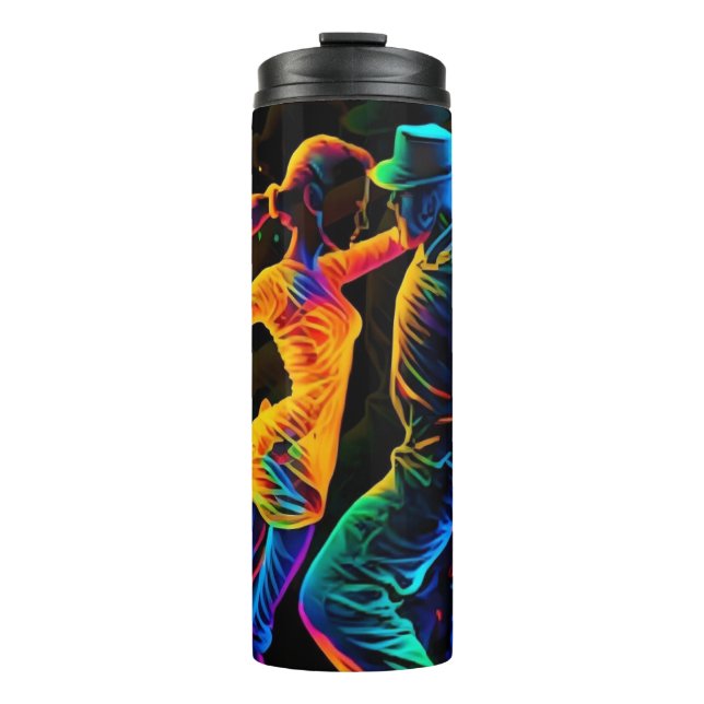 Modern Geometric Coffee Cup – Stylish Office Drink (Front)