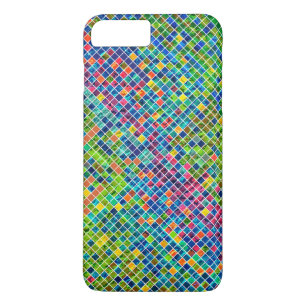 Modern Geometric Colourful Mosaic Pattern iPhone 8 Plus/7 Plus Case