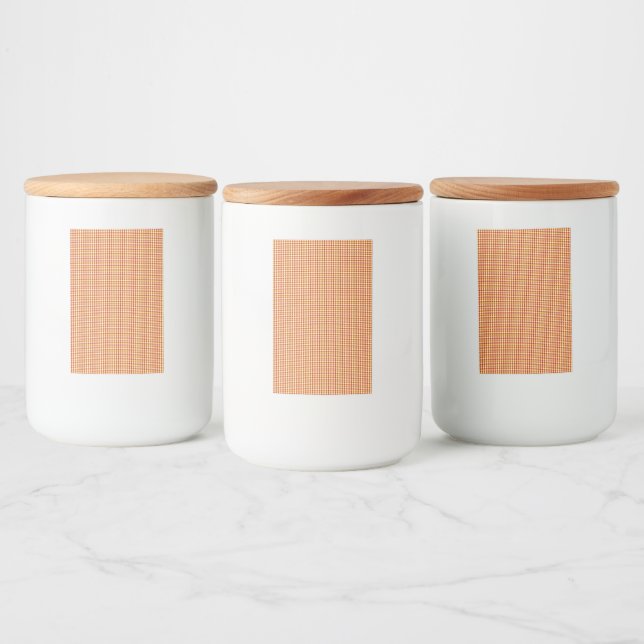 Modern Geometric Corporate Pattern Food Label (Bottles)