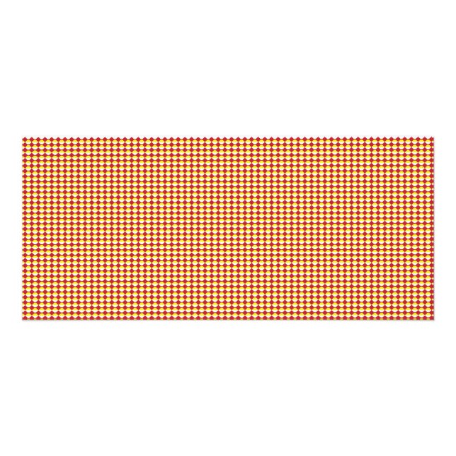 Modern Geometric Corporate Pattern Rack Card (Back)