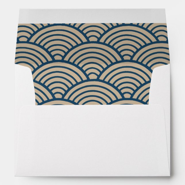 Modern Geometric design Envelope (Back (Bottom))