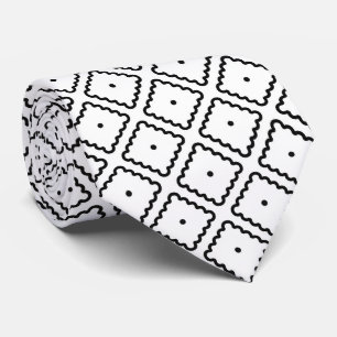 Modern Geometric Elegance Tie
