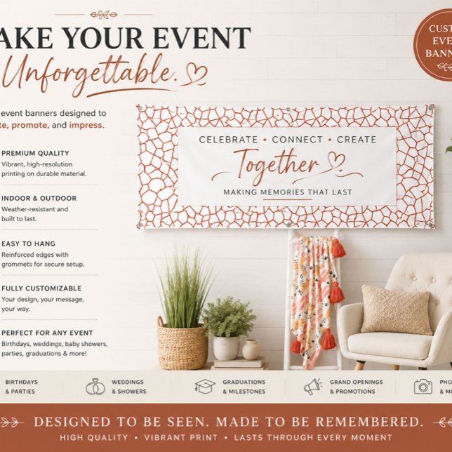 Modern Geometric Luxury Event Banner (Creator Uploaded)