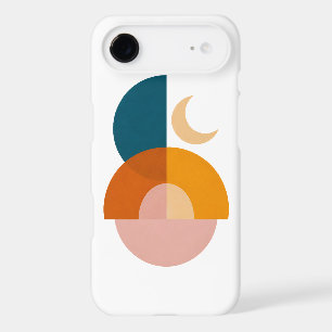 Modern Geometric Moon Abstract Art Print