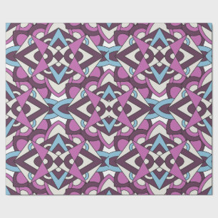 Modern Geometric Mosaic – Abstract Color Pattern Wrapping Paper