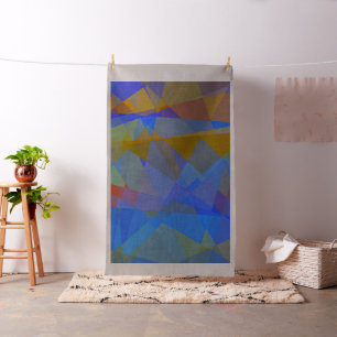 Modern Geometric Mosaic Pattern #2 Fabric