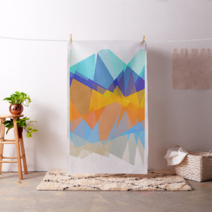 Modern Geometric Mosaic Pattern #4 Fabric