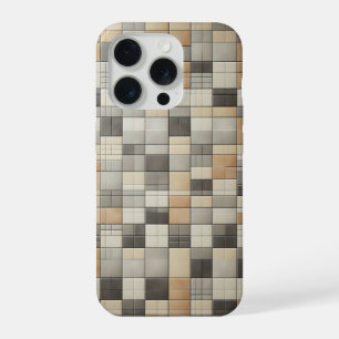 Modern Geometric Mosaic Tiles Case - Multi-sized