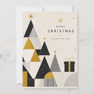 Modern Geometric Nordic Christmas Card