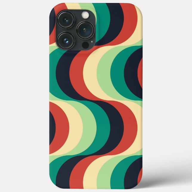 Modern Geometric Pattern Case-Mate iPhone Case (Back)