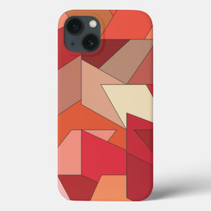Modern Geometric Pattern  iPhone 13 Case