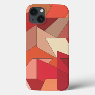 Modern Geometric Pattern  iPhone 13 Case
