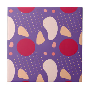 Modern Geometric Pattern Ceramic Tile