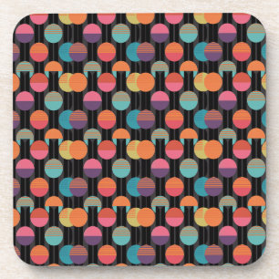 Modern Geometric Pattern Coaster
