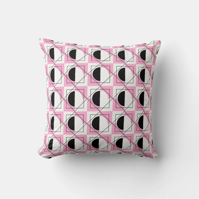 Modern Geometric Pattern Cushion (Front)