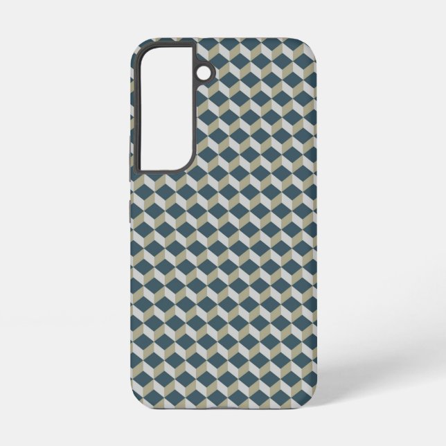 Modern Geometric Pattern Galaxy S22 Cases (Back)