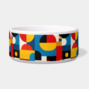 Modern Geometric Pattern in Bauhaus Style