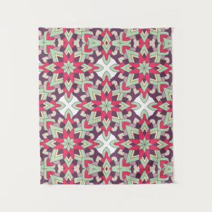 Modern Geometric Pattern – Minimal Color  Tapestry