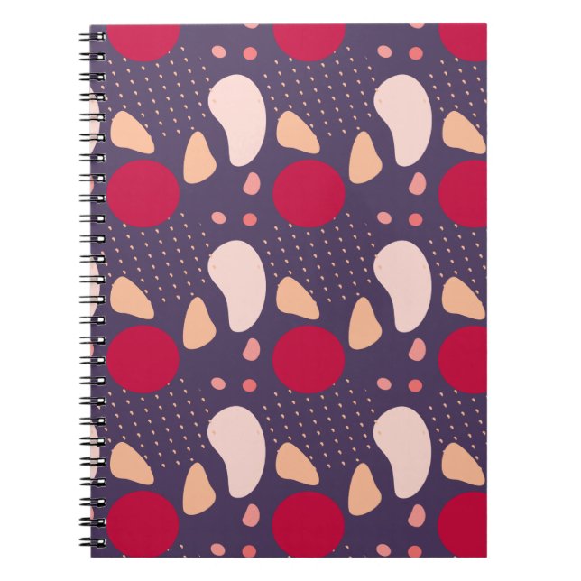 Modern geometric pattern. notebook (Front)