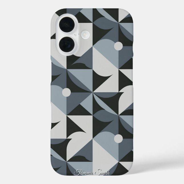 Modern Geometric Pattern – Stylish & Unique Case-Mate iPhone Case (Back)
