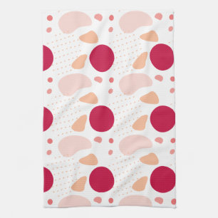 Modern Geometric Pattern Tea Towel
