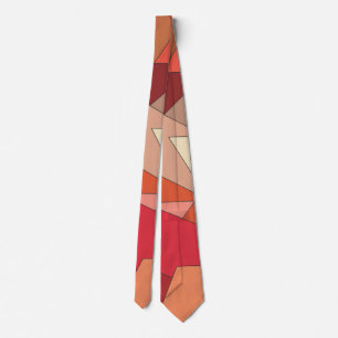 Modern Geometric Pattern Tie