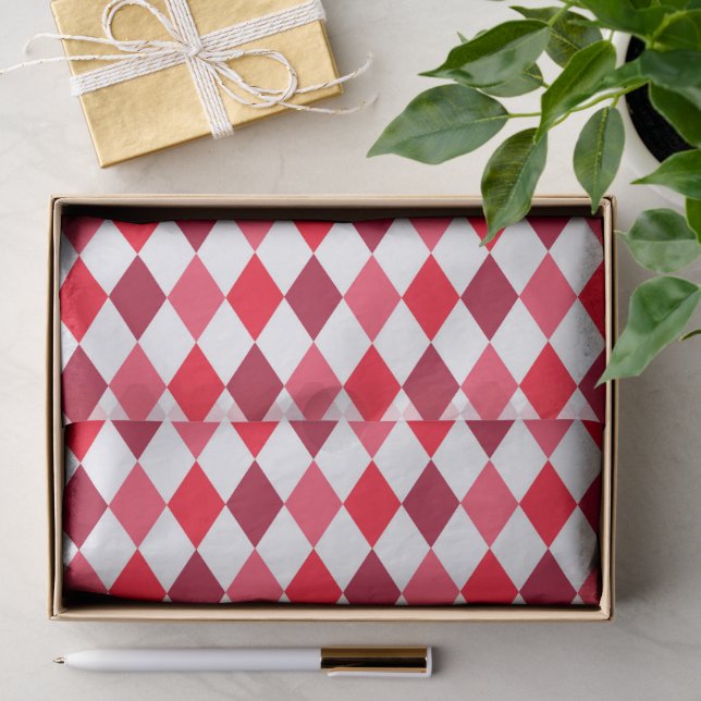 Modern Geometric Pattern Tissue Paper (Gift)