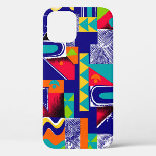 Modern geometric seamless pattern iPhone 12 case