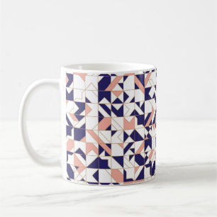 Modern geometric seamless pattern coffee mug