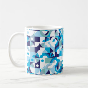 Modern geometric seamless pattern coffee mug