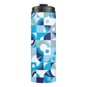 Modern geometric seamless pattern thermal tumbler