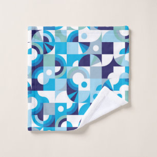Modern geometric seamless pattern wash cloth
