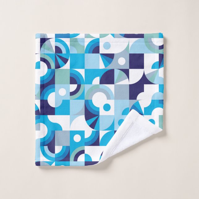 Modern geometric seamless pattern wash cloth (Wash Cloth)