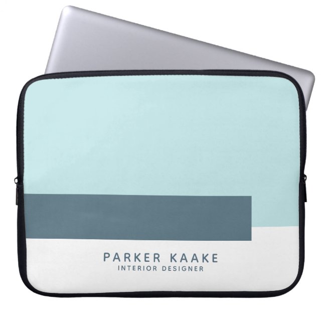 Modern Geometric Simple design Laptop Sleeve (Front)