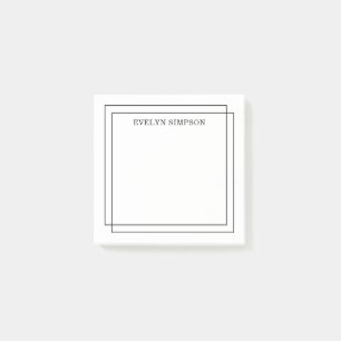 Modern Geometric Simple Post-it Notes