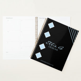 Modern Geometric Sleek Minimalist Planner