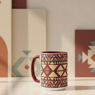 Modern Geometric Southwest Style Mug