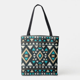 Modern Geometric Southwest Style Tote Bag