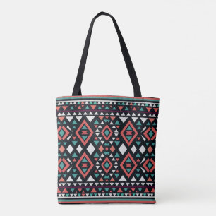Modern Geometric Southwest Style Tote Bag
