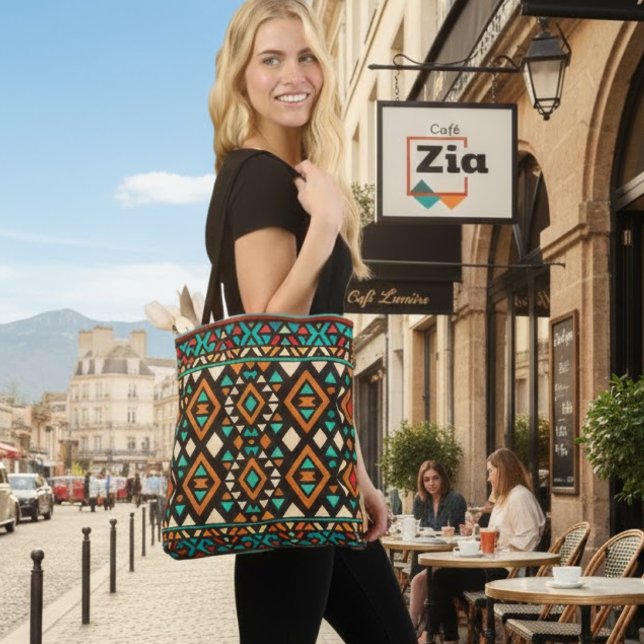 Modern Geometric Southwest Style  Tote Bag (Creator Uploaded)