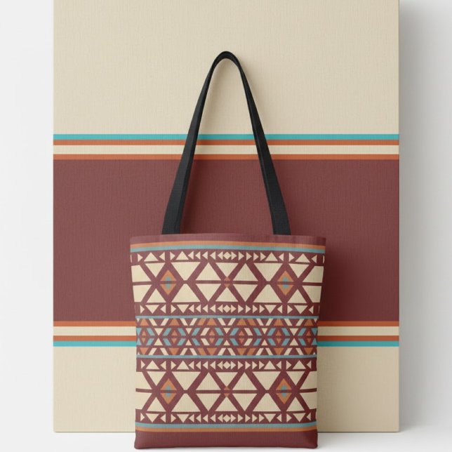 Modern Geometric Southwest Style  Tote Bag (Creator Uploaded)