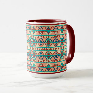 Modern Geometric Southwest Style  Tote Bag Mug