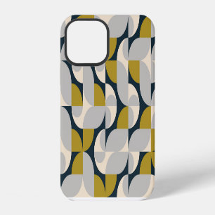 Modern Geometric Vintage Retro Background iPhone 12 Case